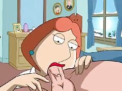 Chica cachonda complaciendo a su nueva cuñada